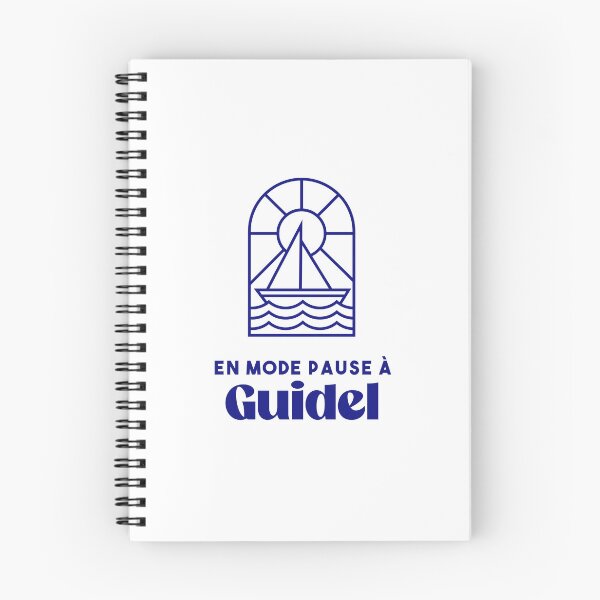 Item preview, Guidel in pause mode - Brittany Morbihan 56 Sea Holidays Beach designed and sold by Burning Dog.