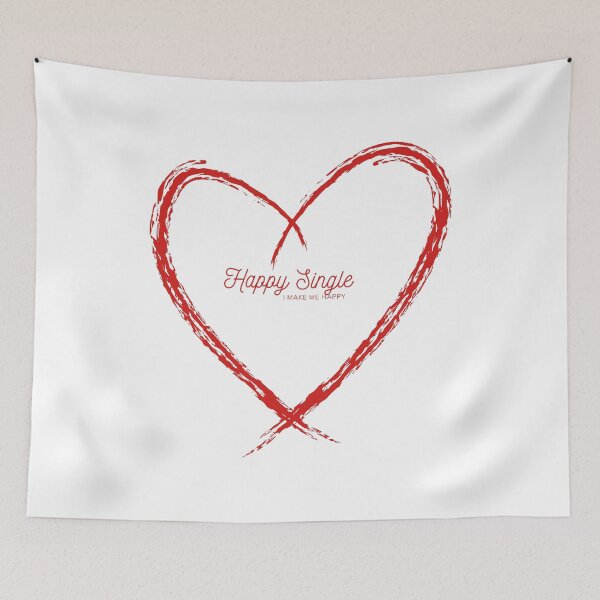 Item preview, Happy Single. designed and sold by NextDoorToMe.