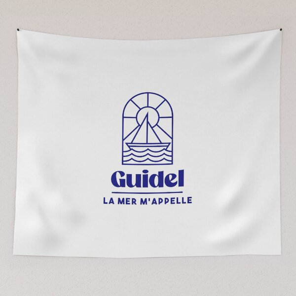 Item preview, Guidel the sea is calling me - Brittany Morbihan 56 Sea Holidays Beach designed and sold by Burning Dog.