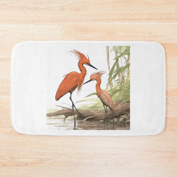 Item preview, Crested red-headed egret, its little comic book designed and sold by janjacbu.