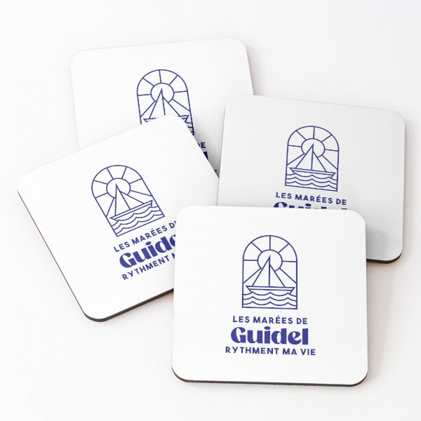 Item preview, Guidel the tides punctuate my life - Brittany Morbihan 56 Sea Holidays Beach designed and sold by Burning Dog.