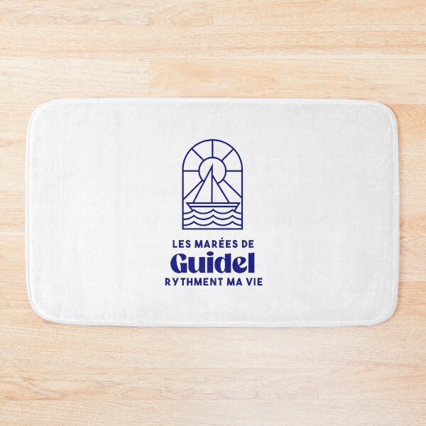 Item preview, Guidel the tides punctuate my life - Brittany Morbihan 56 Sea Holidays Beach designed and sold by Burning Dog.