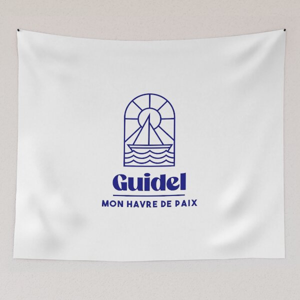 Item preview, Guidel my haven of peace - Brittany Morbihan 56 Sea Holidays Beach designed and sold by Burning Dog.