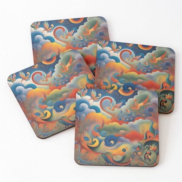 Item preview, Fairies In The Oreolla Clouds designed and sold by Owl-o-the-wisp.