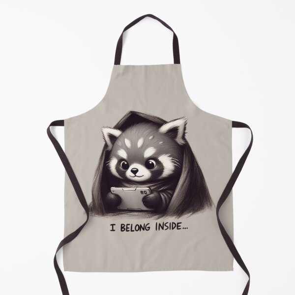 Item preview, Cozy Raccoon Gamer - Indoor Comfort designed and sold by RuyaFab.