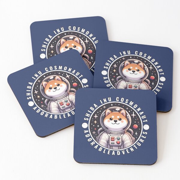 Item preview, Shiba Inu Cosmonaut: Blast Off into Adorable Space Adventures! designed and sold by SmallBoY1996.