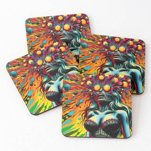Item preview, Trippy Psychedelic Trancendental Brain Explosion designed and sold by AIPixelMaster.