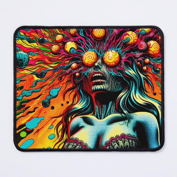 Item preview, Trippy Psychedelic Trancendental Brain Explosion designed and sold by AIPixelMaster.