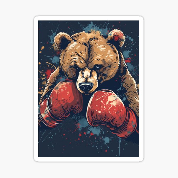 Aperçu de l'œuvre Le gagnant : Panda Boxer - Illustration sportive humoristique et mignonne créée et vendue par griffinequals0c.