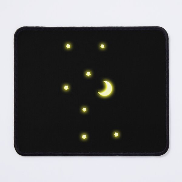 Item preview, shining crescent moon and stars designed and sold by NAGNE.