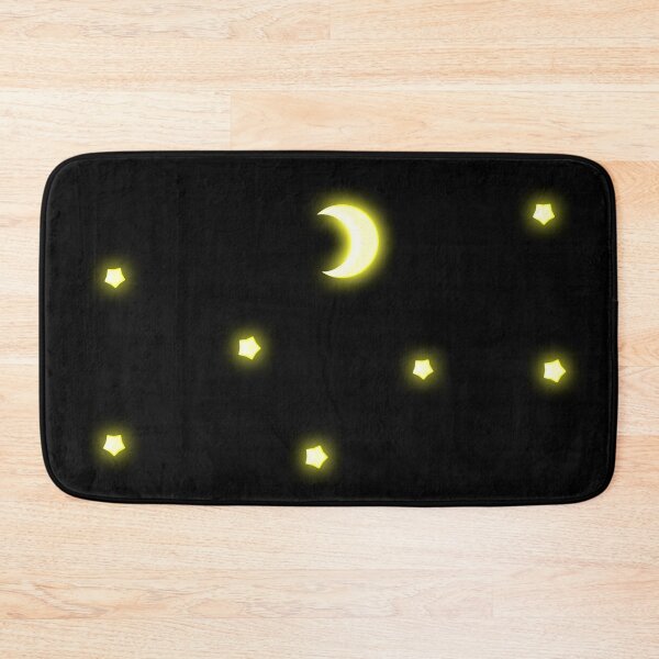 Item preview, shining crescent moon and stars designed and sold by NAGNE.