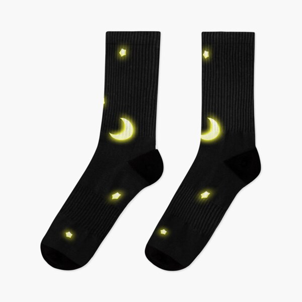 Item preview, shining crescent moon and stars designed and sold by NAGNE.