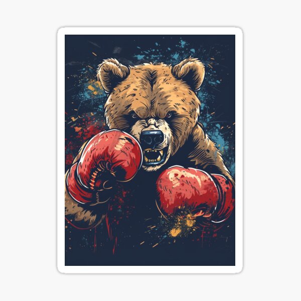 Aperçu de l'œuvre Le gagnant : Panda Boxer - Illustration sportive humoristique et mignonne créée et vendue par griffinequals0c.