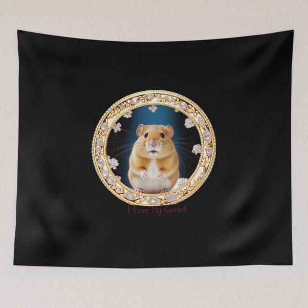 Item preview, I Love My Gerbil designed and sold by FatCatStudios.