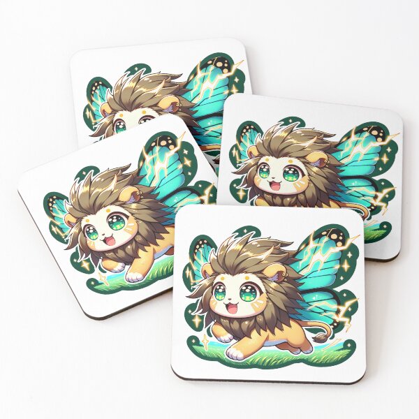 Item preview, legendary animals - Electro-Butterfly Lion designed and sold by perfect-radius.