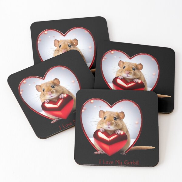 Item preview, I Love My Gerbil designed and sold by FatCatStudios.