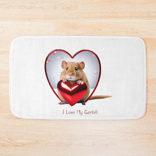 Item preview, I Love My Gerbil designed and sold by FatCatStudios.