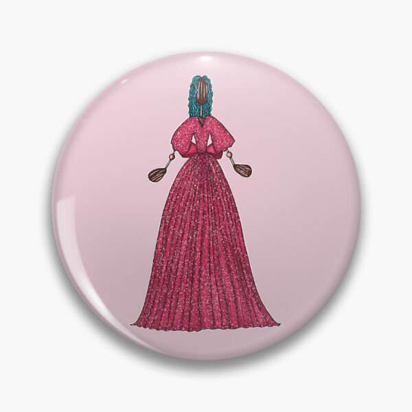 Item preview, Pink Evening Gown With Bow  designed and sold by Rohvanah The Drawn Doll.