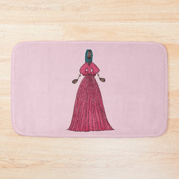Item preview, Pink Evening Gown With Bow  designed and sold by Rohvanah The Drawn Doll.
