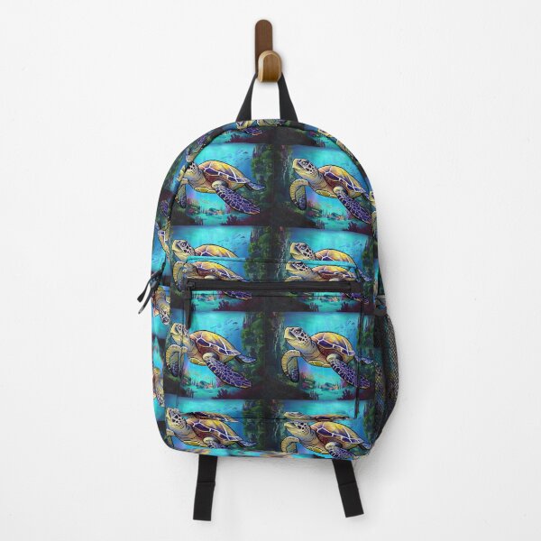 Item preview, Turtle under the ocean designed and sold by catcurio.