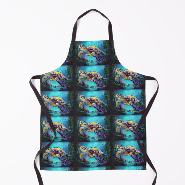 Item preview, Turtle under the ocean designed and sold by catcurio.
