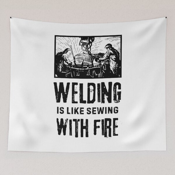 Item preview, Welding Is Like Sweing With Fire. Welding Meme  designed and sold by Rebel-Design.