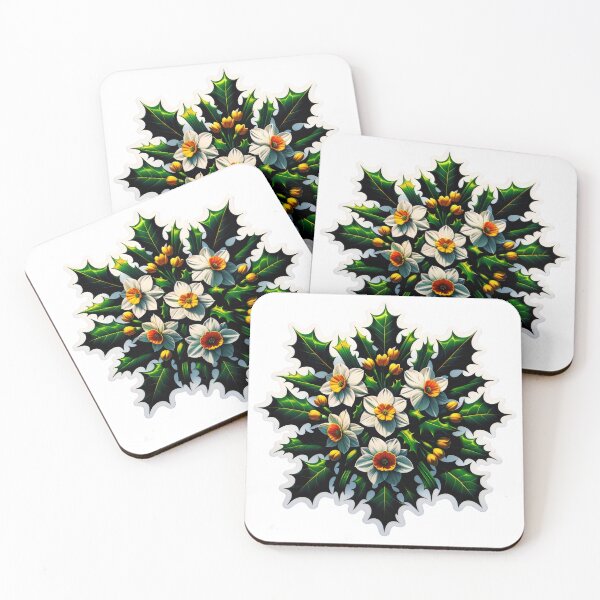 Artikelvorschau, Geburtsblume im Dezember entworfen und verkauft von Truck Stop One.