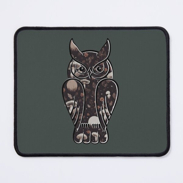 Item preview, Dark Cottagecore Owl Witchy Forest Wallpaper designed and sold by CaptainNemo21.