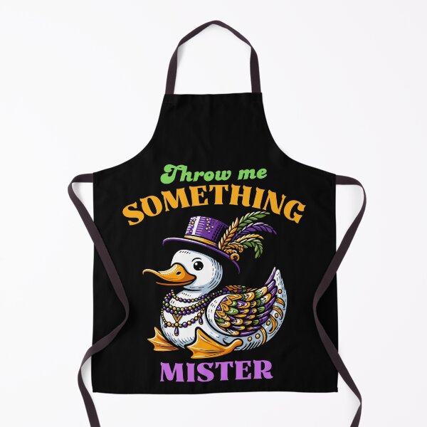 Item preview, Throw Me Something Mister - Mardi Gras Duck designed and sold by Kawaii-n-Spice.
