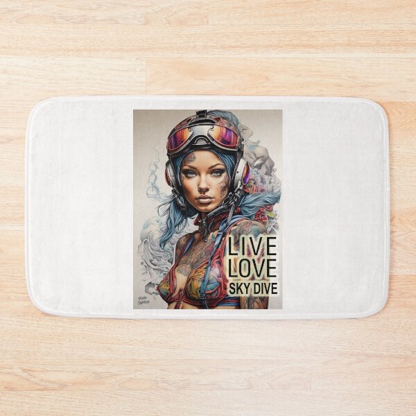 Item preview, Live, Love, Sky Dive; designed and sold by StickerApe.