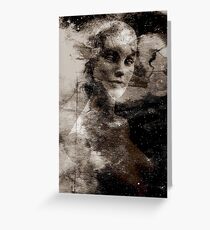 LIVING DOLL Greeting Card