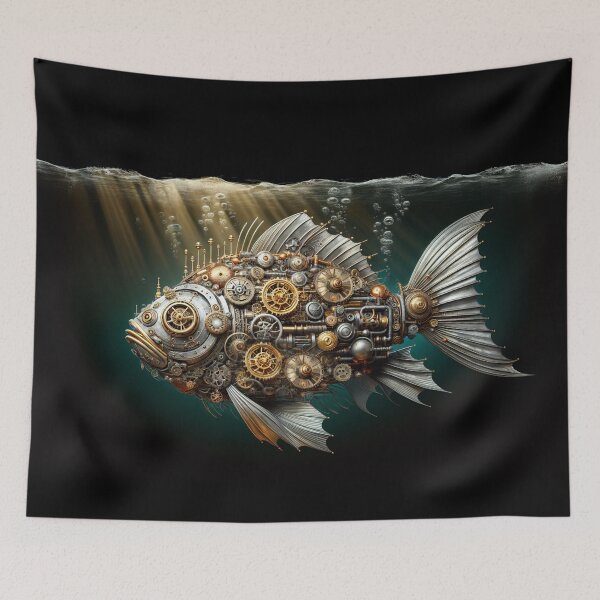 Item preview, Mechanical Fish...005... designed and sold by AtelierFafard.