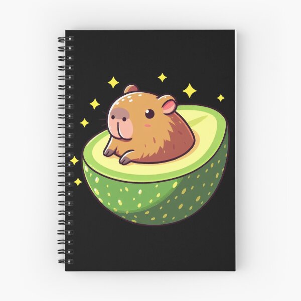 Item preview, Cute Capybara Avocado  designed and sold by Delidream.