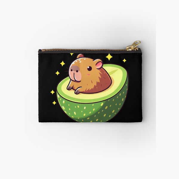 Item preview, Cute Capybara Avocado  designed and sold by Delidream.