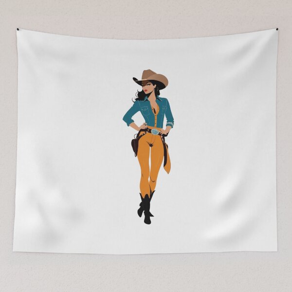 Item preview, Cowgirl designed and sold by ArtCraftLab.
