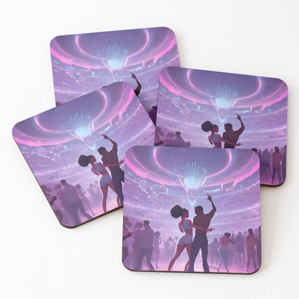 Item preview, Futuristic Dancing Couple designed and sold by papi1998.