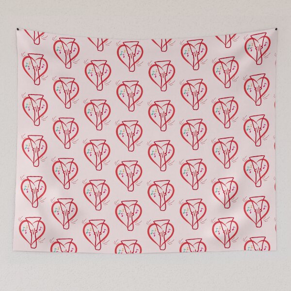 Item preview, Handbell Loveheart designed and sold by CelticClapper.