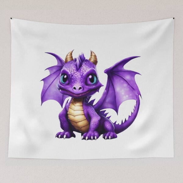 Item preview, Magical creatures,Violet dragon,Cute dragon ,Funny fantasy creature designed and sold by kozlebozle007.