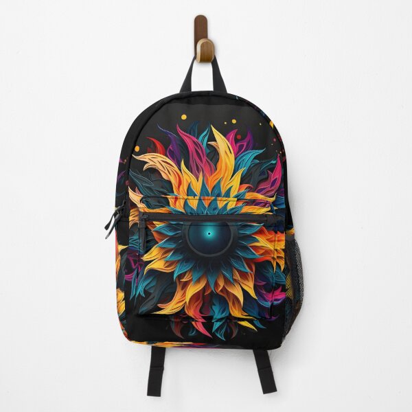 Item preview, Colorful abstract sunburst pattern designed and sold by dcrc.
