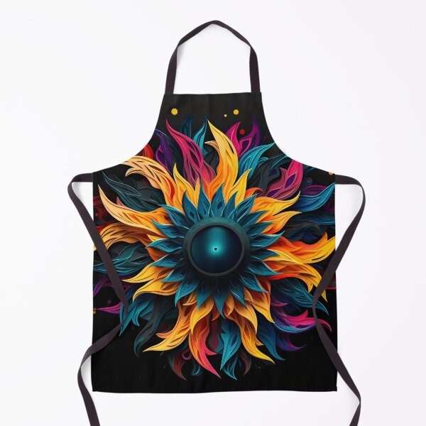 Item preview, Colorful abstract sunburst pattern designed and sold by dcrc.