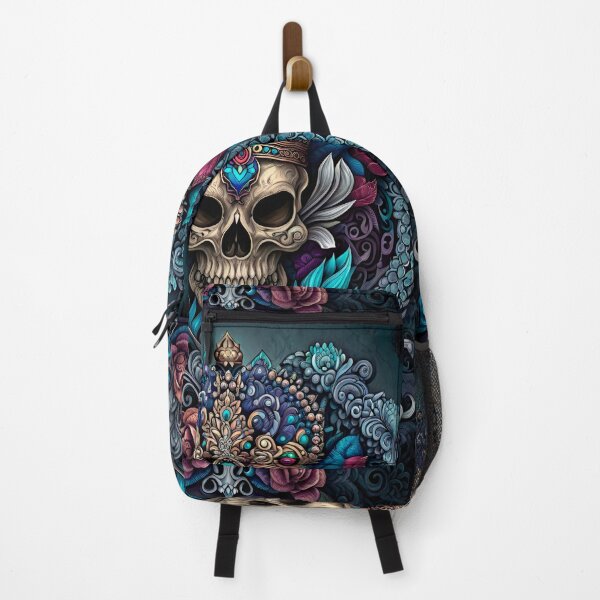Item preview, Regal Crowned Skull with Floral Majesty designed and sold by Department61.