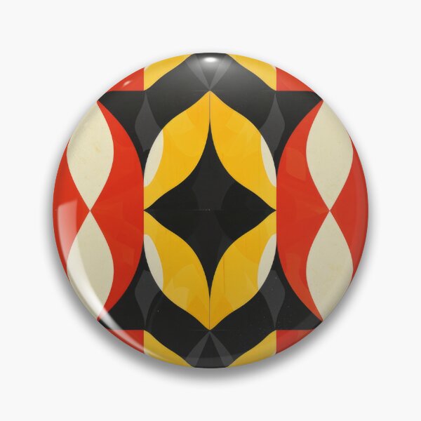 Item preview, Amber Flame Mosaic in Yellow, Black and Red designed and sold by EtherealEchoes.
