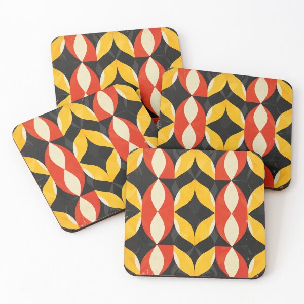 Item preview, Amber Flame Mosaic in Yellow, Black and Red designed and sold by EtherealEchoes.