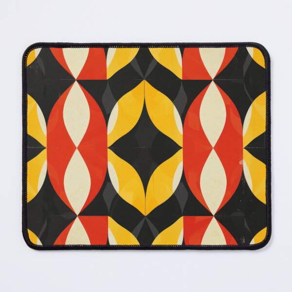Item preview, Amber Flame Mosaic in Yellow, Black and Red designed and sold by EtherealEchoes.