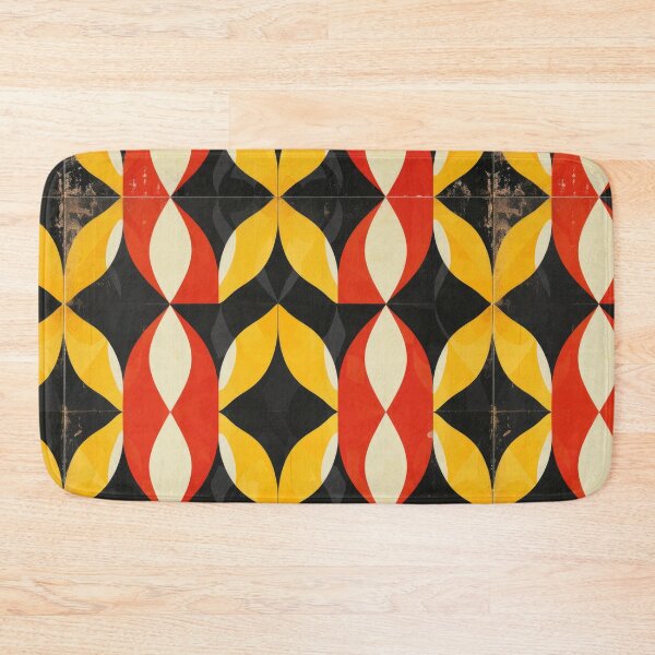 Item preview, Amber Flame Mosaic in Yellow, Black and Red designed and sold by EtherealEchoes.