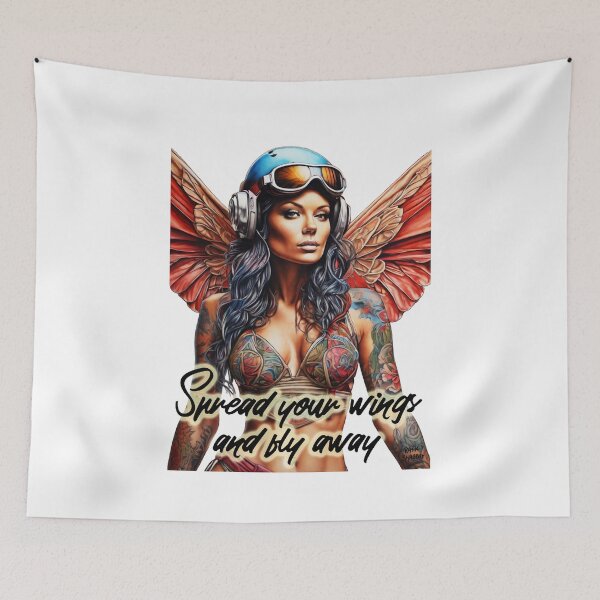 Item preview, Spread your Wings and Fly away; designed and sold by StickerApe.
