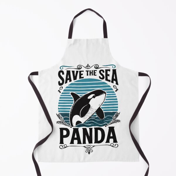 Item preview, save the sea pandas designed and sold by CanvaSnap ⭐⭐⭐⭐⭐.