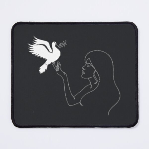 Item preview, Ukrainian girl with a pigeon designed and sold by Tsifra.