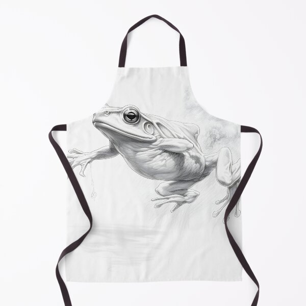 Item preview, Black and White Toad pencil drawing designed and sold by Pencil-Art.