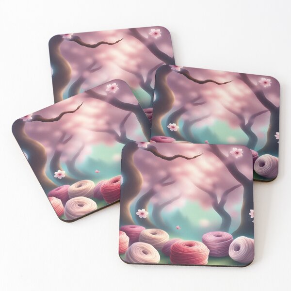 Item preview, Dreaming of Cherry blossom Yarn  designed and sold by rhodabear.